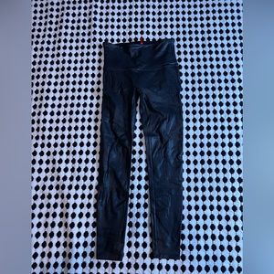 Spanx legging - brushed leather